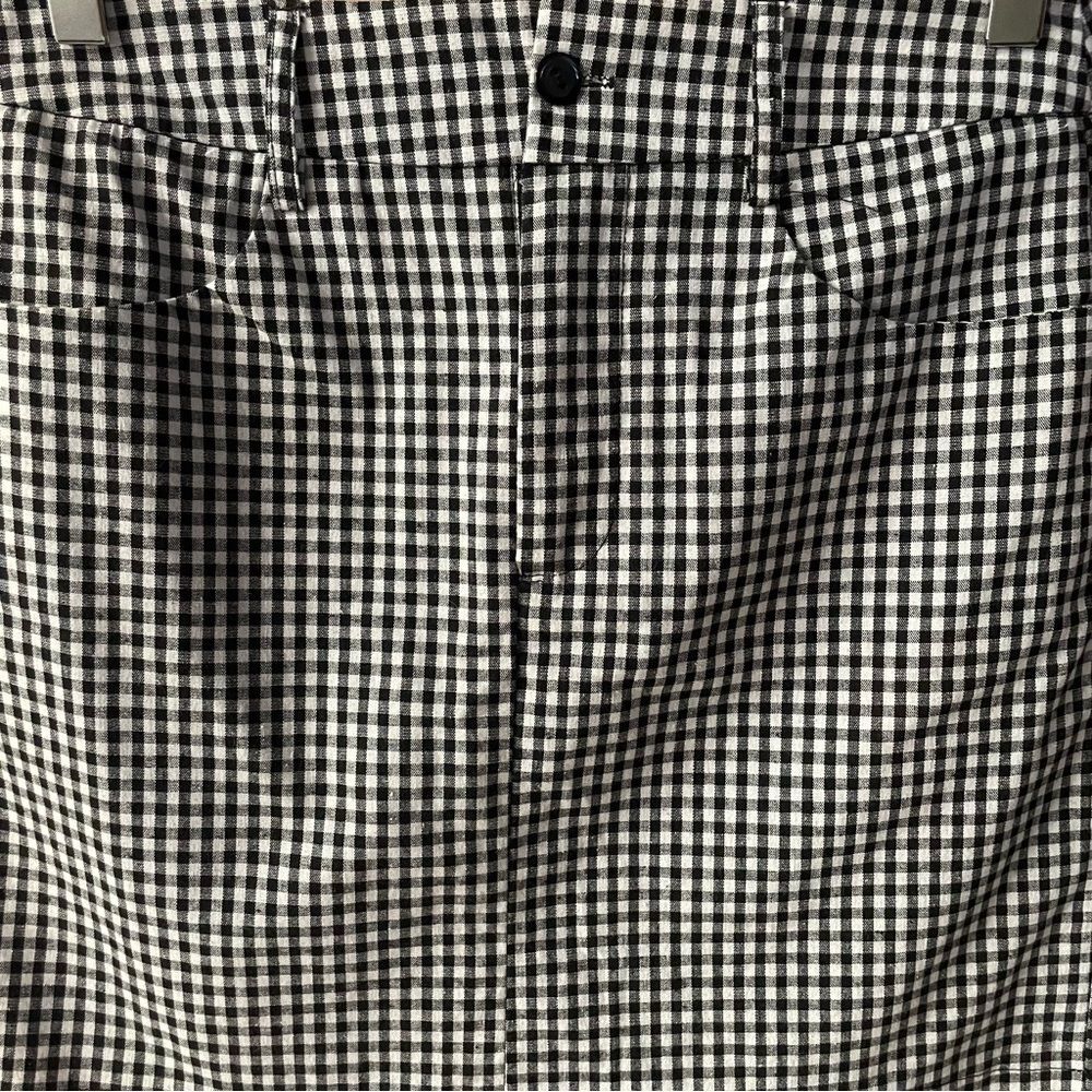 Charlotte Russe Black & White Gingham Mini Skirt Size XS EUC - Picture 8 of 10